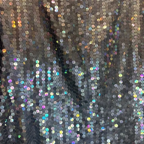 Diane Gilman 100%‎ silk sequins jacket L NWT - Picture 13 of 16